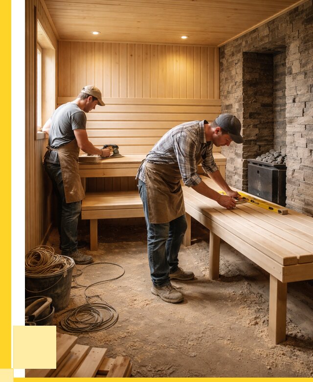 Отделка бани в Йошкаре-Ола: внутренняя отделка от 3068 р. | ЭриданШкр