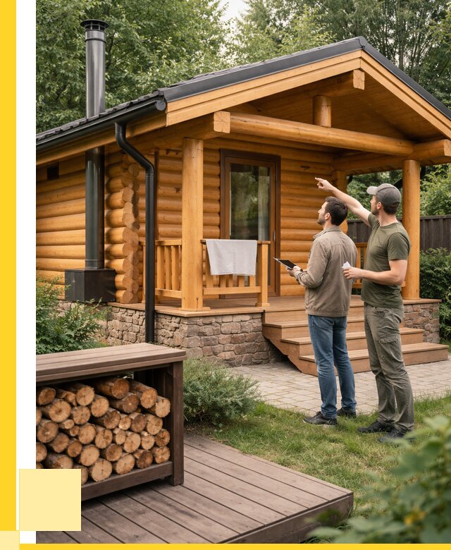 Бани для дачи под ключ в Йошкаре-Ола от 255650 р. | ЭриданШкр