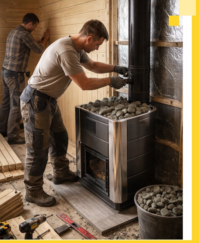 Проектирование и строительство парилок для бани в Йошкаре-Ола под ключ