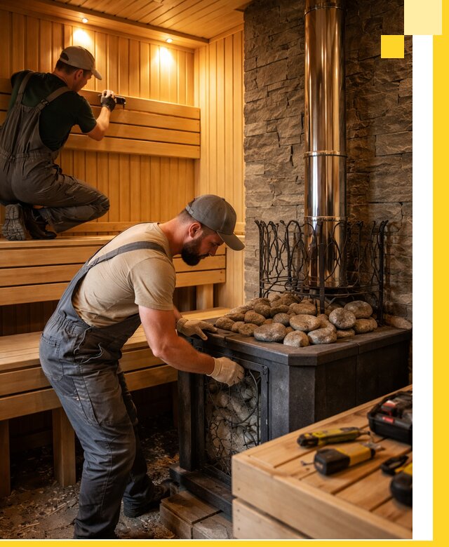 Комплексный дизайн бань, саун и зон отдыха в Йошкаре-Ола