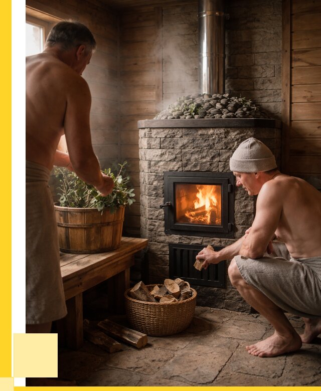 Банные печи под ключ в Йошкаре-Ола от 46017 р. | ЭриданШкр кирпичная