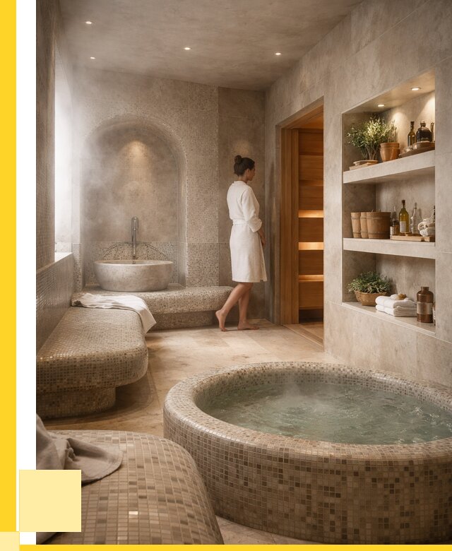 Строительство бани с хамамом в Йошкаре-Ола от 766950 р. | ЭриданШкр