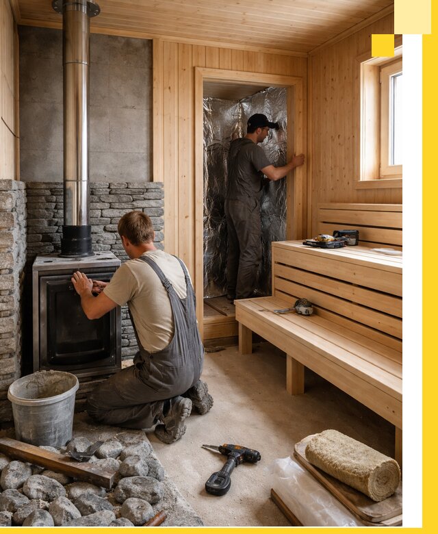 Строительство и изготовление бань под ключ в Йошкаре-Ола