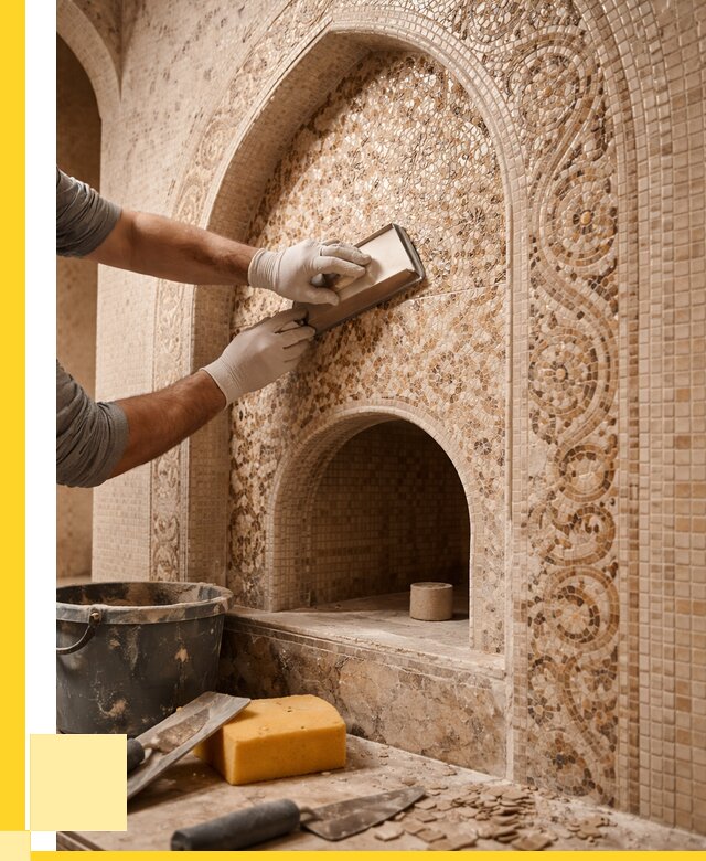 Мозаика для хамама в Йошкаре-Ола под ключ от 5113 р. | ЭриданШкр