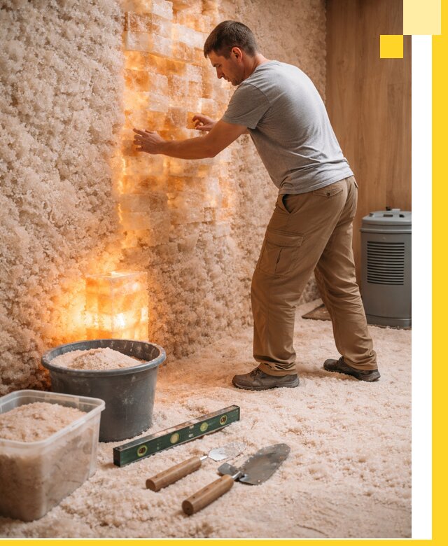 Проектирование и монтаж соляных комнат в Йошкаре-Ола под ключ