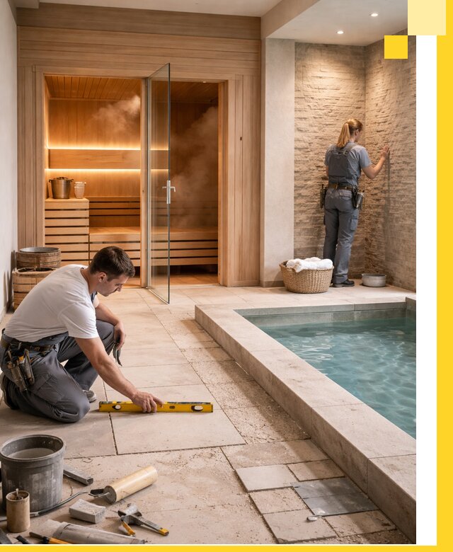 Комплексный дизайн и отделка интерьеров SPA под ключ в Йошкаре-Ола